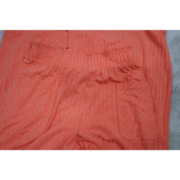 RIBBED TANK AND WIDE LEG PANTS SET Fit: True to size with tons of stretch - Picture 6 of 8